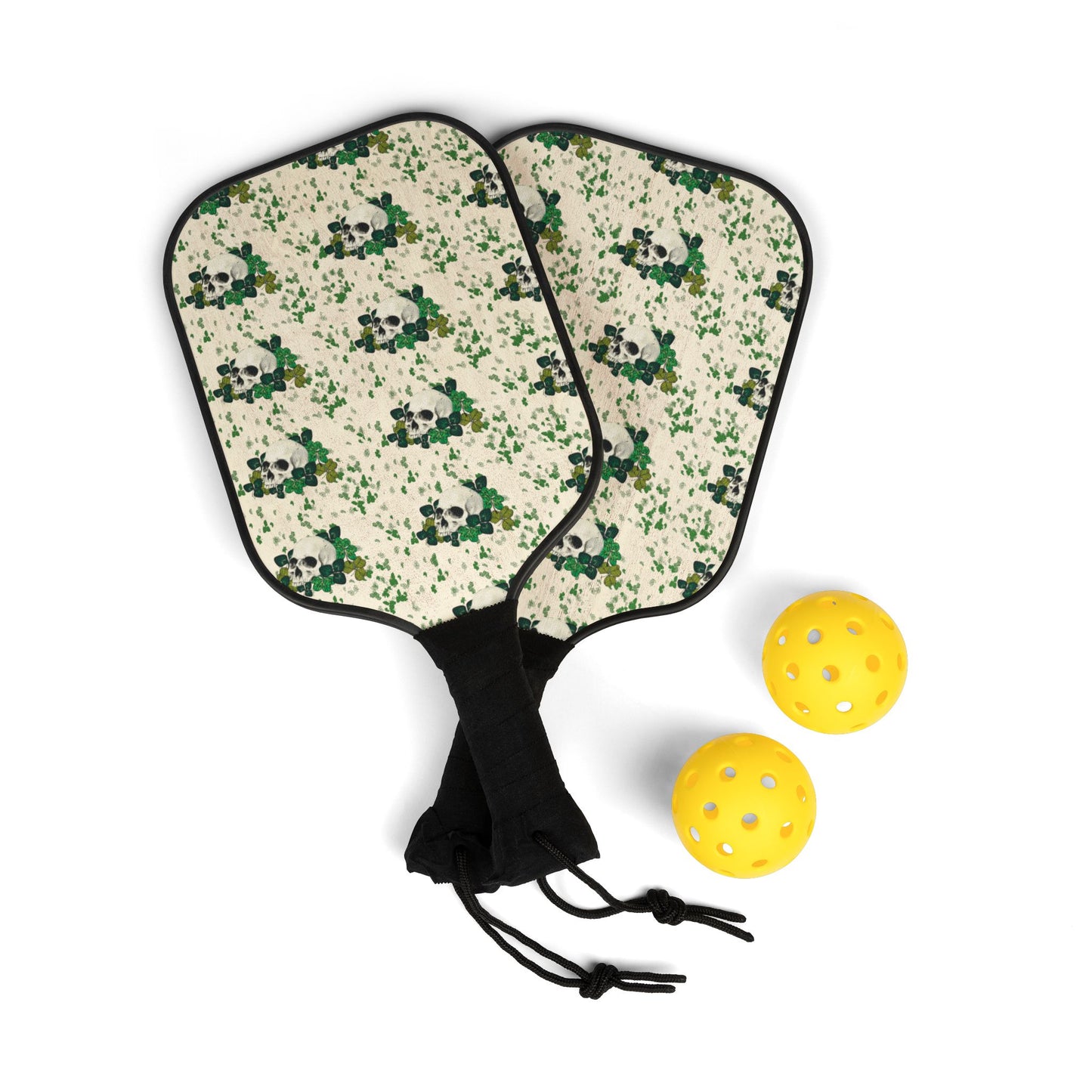 Clover St. Patrick’s Day Skull Pickleball Kit