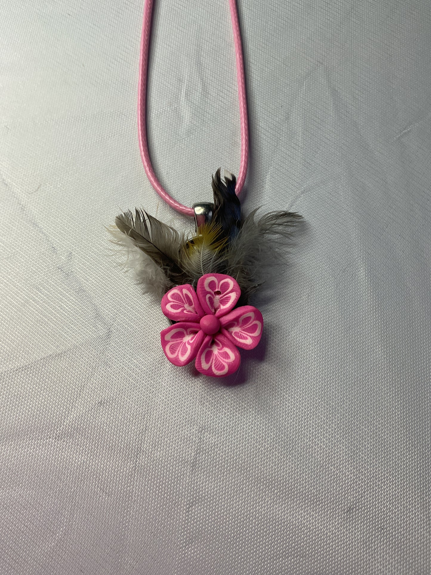 Found Feather Necklace