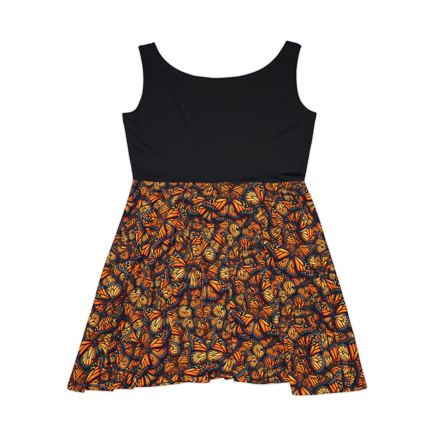 Monarch butterfly Women's Skater Dress (AOP)